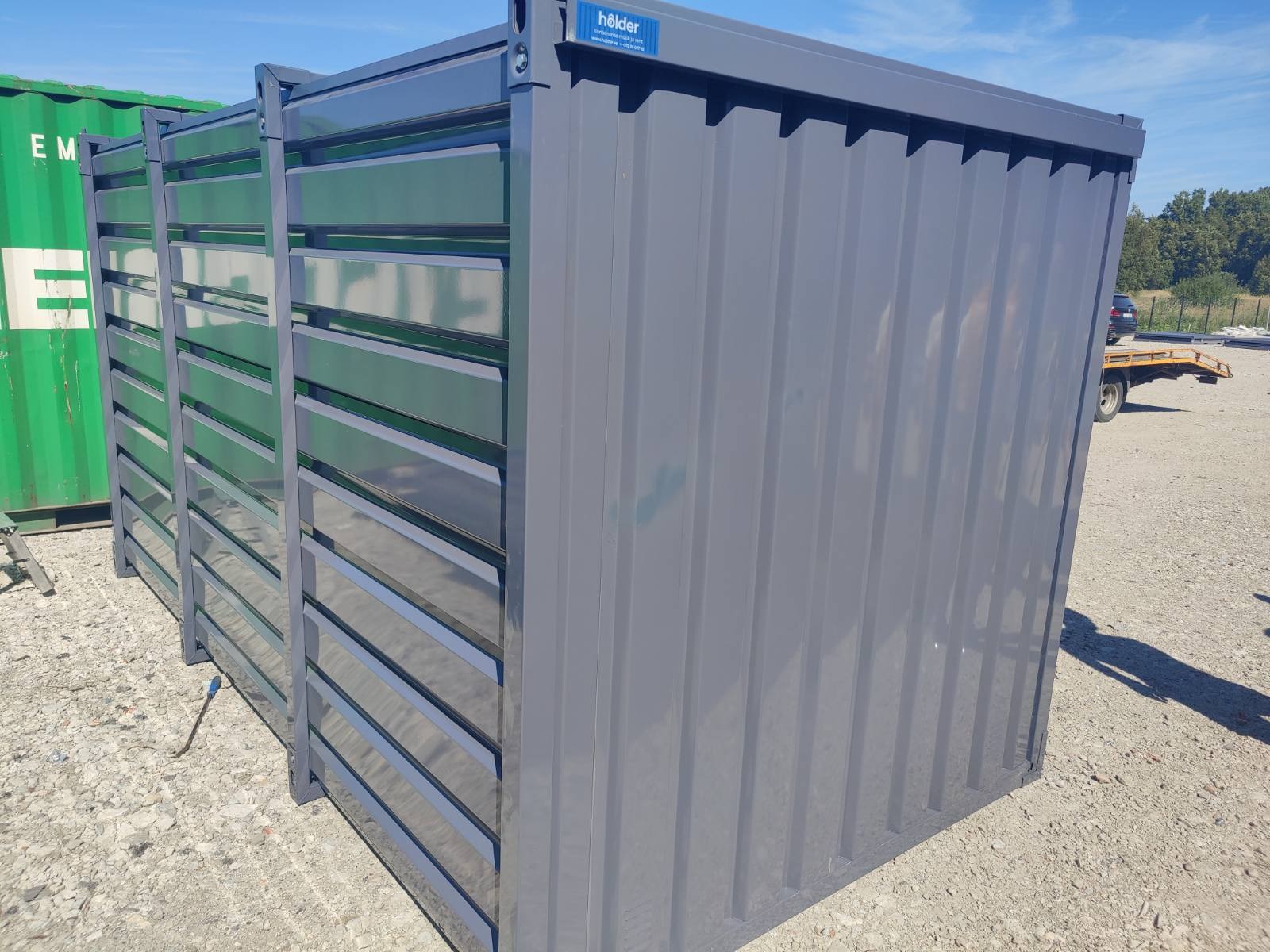 conteneur de stockage 13 pieds galvanisé conteneur de stockage 13 pieds galvanisé
