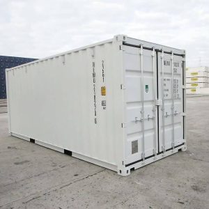 Container 20 pieds Blanc